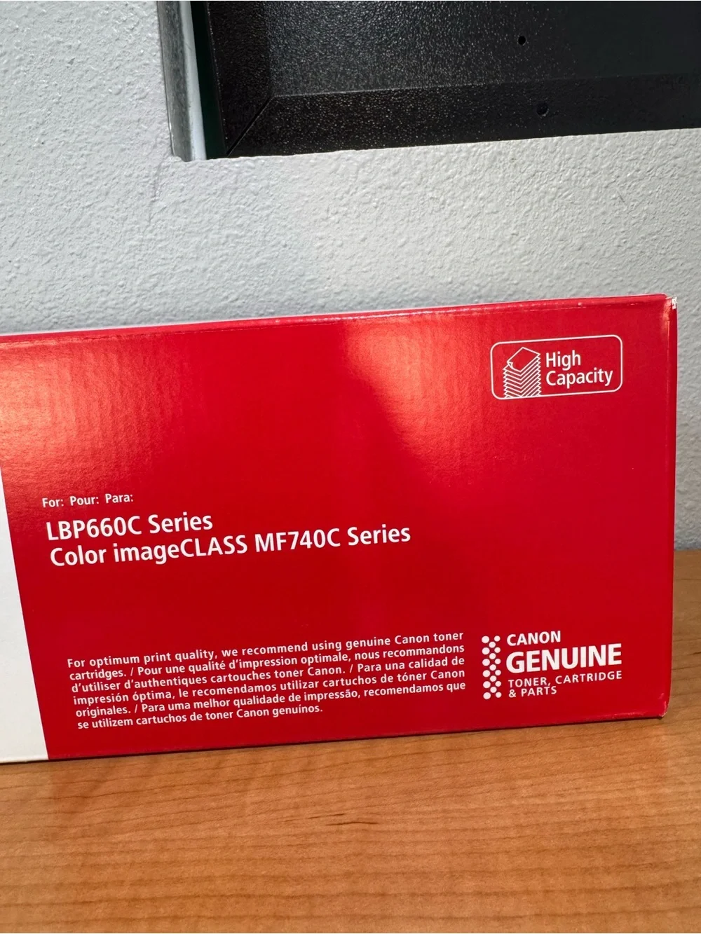 Canon High-Yield Toner Yellow